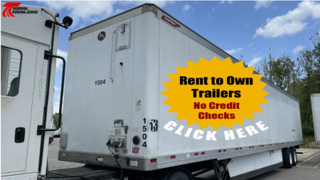 Used $15,500 - $699/MONTH 2016 Great Dane 53' Dry Van Semi Trailer for Sale or Rent to Own