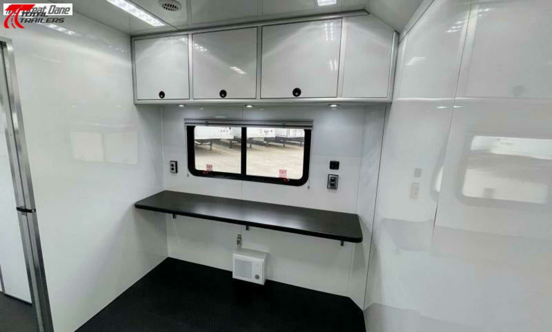 New 28' (2) Room Aluminum Office / Medical Trailer w/ Bathroom, Generator, AC, Heat
