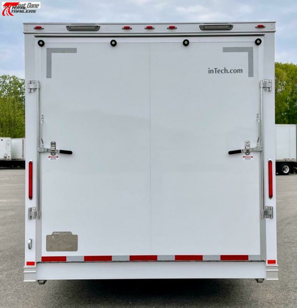 New 28' (2) Room Aluminum Office / Medical Trailer w/ Bathroom, Generator, AC, Heat