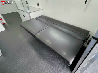New 28' (2) Room Aluminum Office / Medical Trailer w/ Bathroom, Generator, AC, Heat