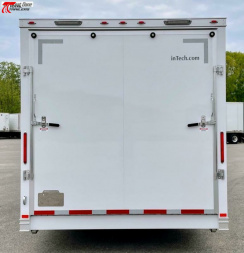 New 28' (2) Room Aluminum Office / Medical Trailer w/ Bathroom, Generator, AC, Heat
