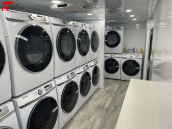 New 8 Station Mobile Laundry Trailer