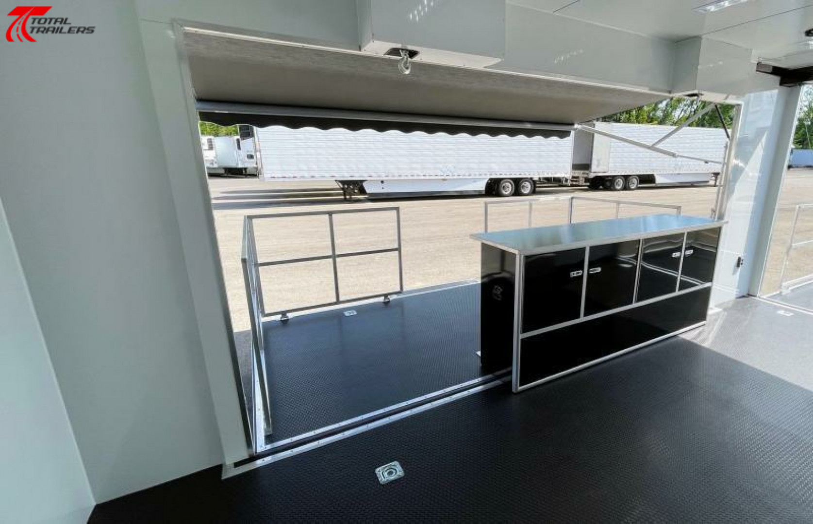 New 24' V-Nose Mobile Marketing Experiential Stage Trailer
