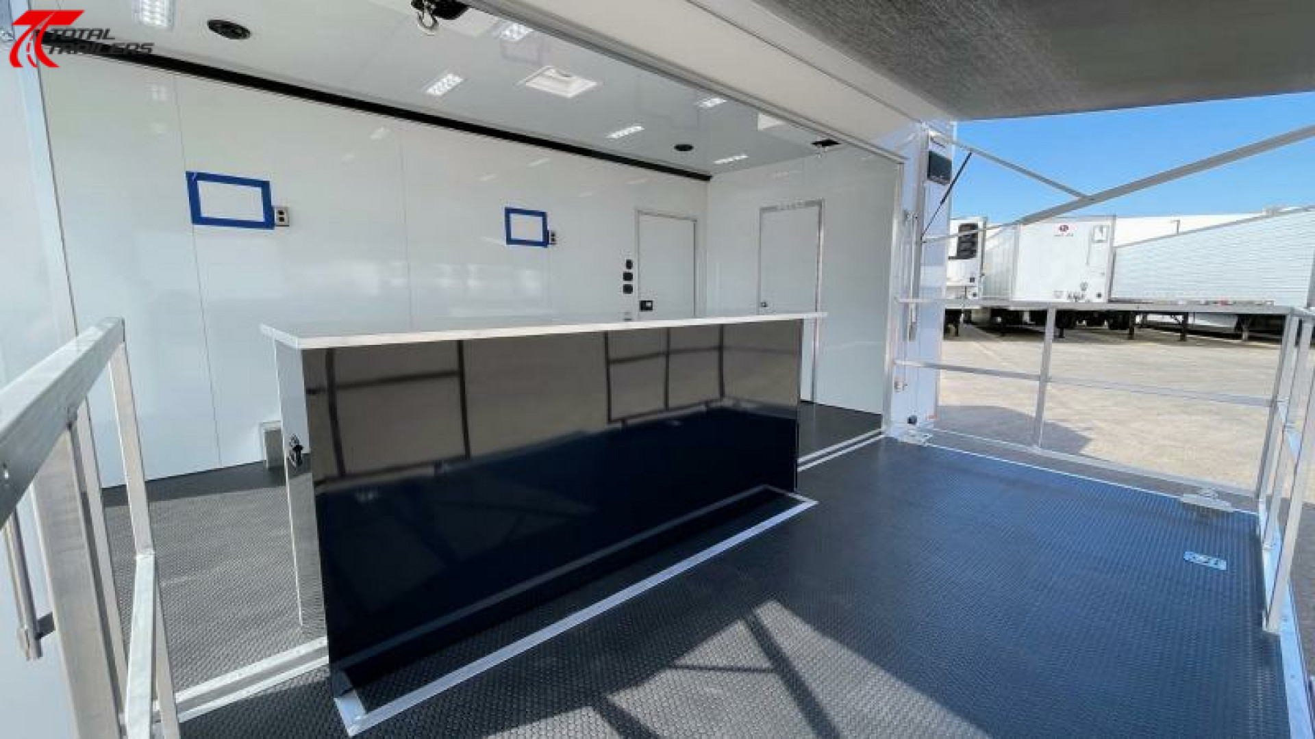 New 24' V-Nose Mobile Marketing Experiential Stage Trailer