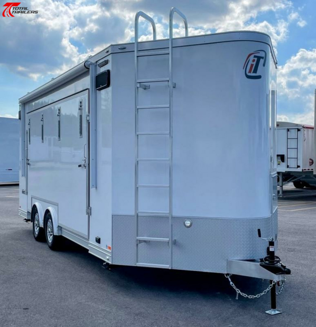 New 24' V-Nose Mobile Marketing Experiential Stage Trailer