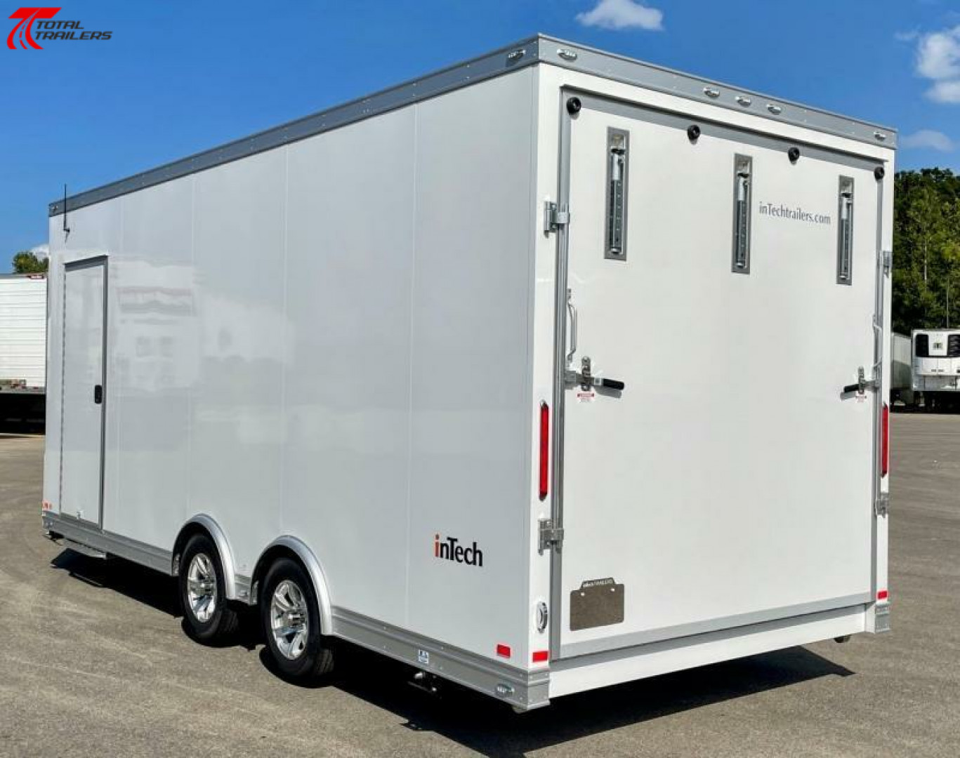 New 24' V-Nose Mobile Marketing Experiential Stage Trailer