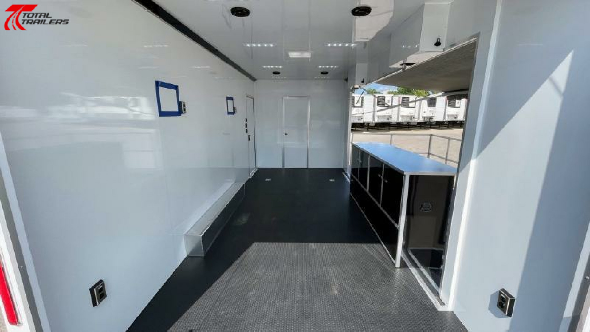 New 24' V-Nose Mobile Marketing Experiential Stage Trailer