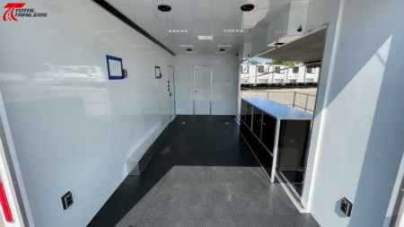 New 24' V-Nose Mobile Marketing Experiential Stage Trailer