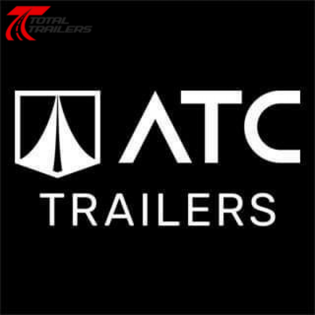 New ATC 8.5 x 24 Aluminum Car / Racing Trailer, Escape Door, Extended Tongue, Cabinets