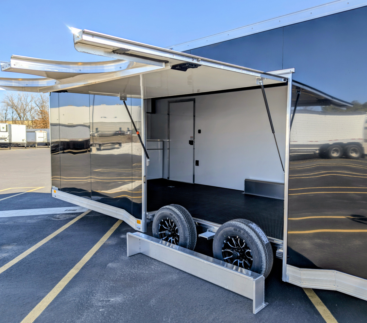 New ATC 8.5x24' RoM 500 (10 YEAR WARRANTY) Premium Edition Aluminum Car / Racing Trailer