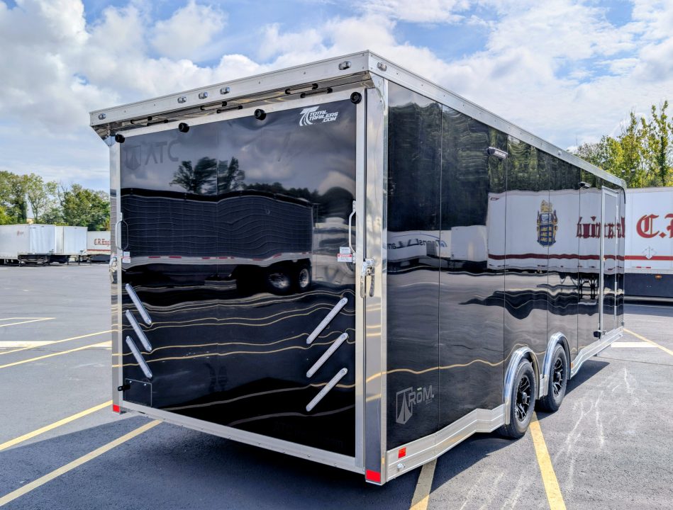 New 8.5x24' RoM 500 (10 YEAR WARRANTY) Premium Edition Aluminum Car / Racing Trailer