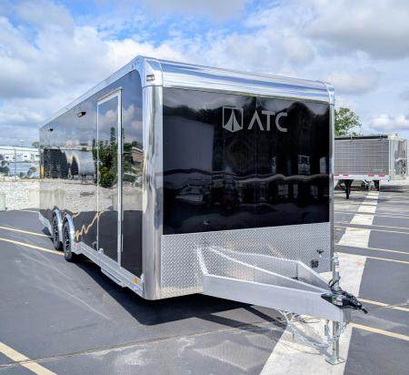 New 8.5x24' RoM 500 (10 YEAR WARRANTY) Premium Edition Aluminum Car / Racing Trailer