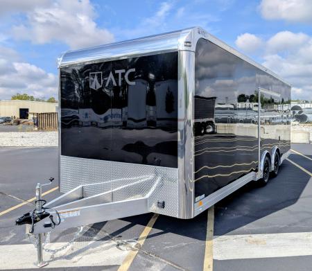 New 8.5x24' RoM 500 (10 YEAR WARRANTY) Premium Edition Aluminum Car / Racing Trailer