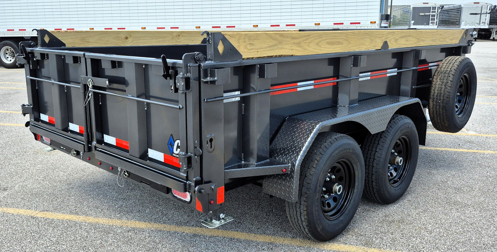 New Diamond C Trailers MDT-206-6.5'x 12' 9890lb (GVWR) Dump Trailer