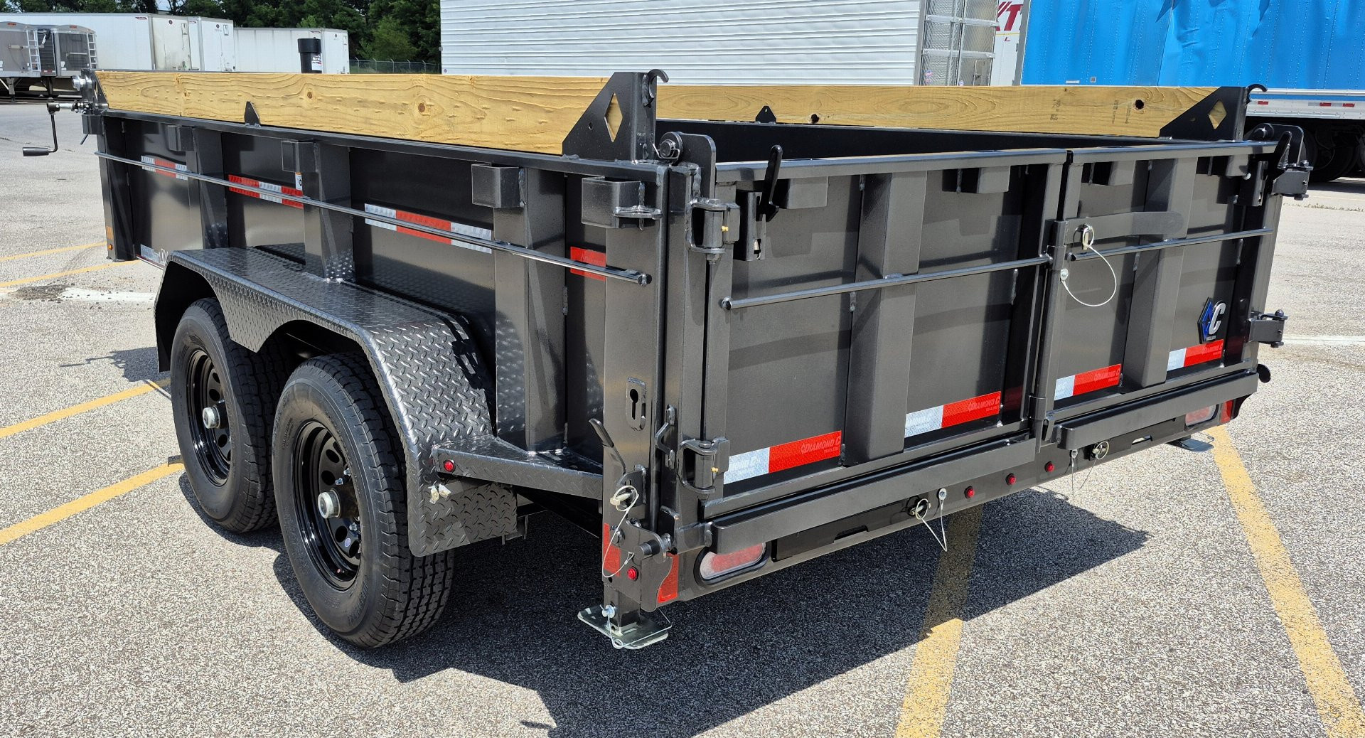 New Diamond C Trailers MDT-206-6.5'x 12' 9890lb (GVWR) Dump Trailer