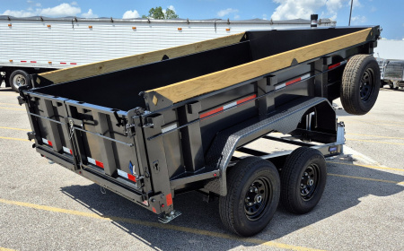 New Diamond C Trailers MDT-206-6.5'x 12' 9890lb (GVWR) Dump Trailer
