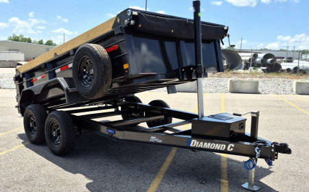 New Diamond C Trailers MDT-206-6.5'x 12' 9890lb (GVWR) Dump Trailer
