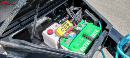 New Horizon Trailers 10' Dump Trailer 7630LB, 18" Sides, Tarp, Ramps, Spare