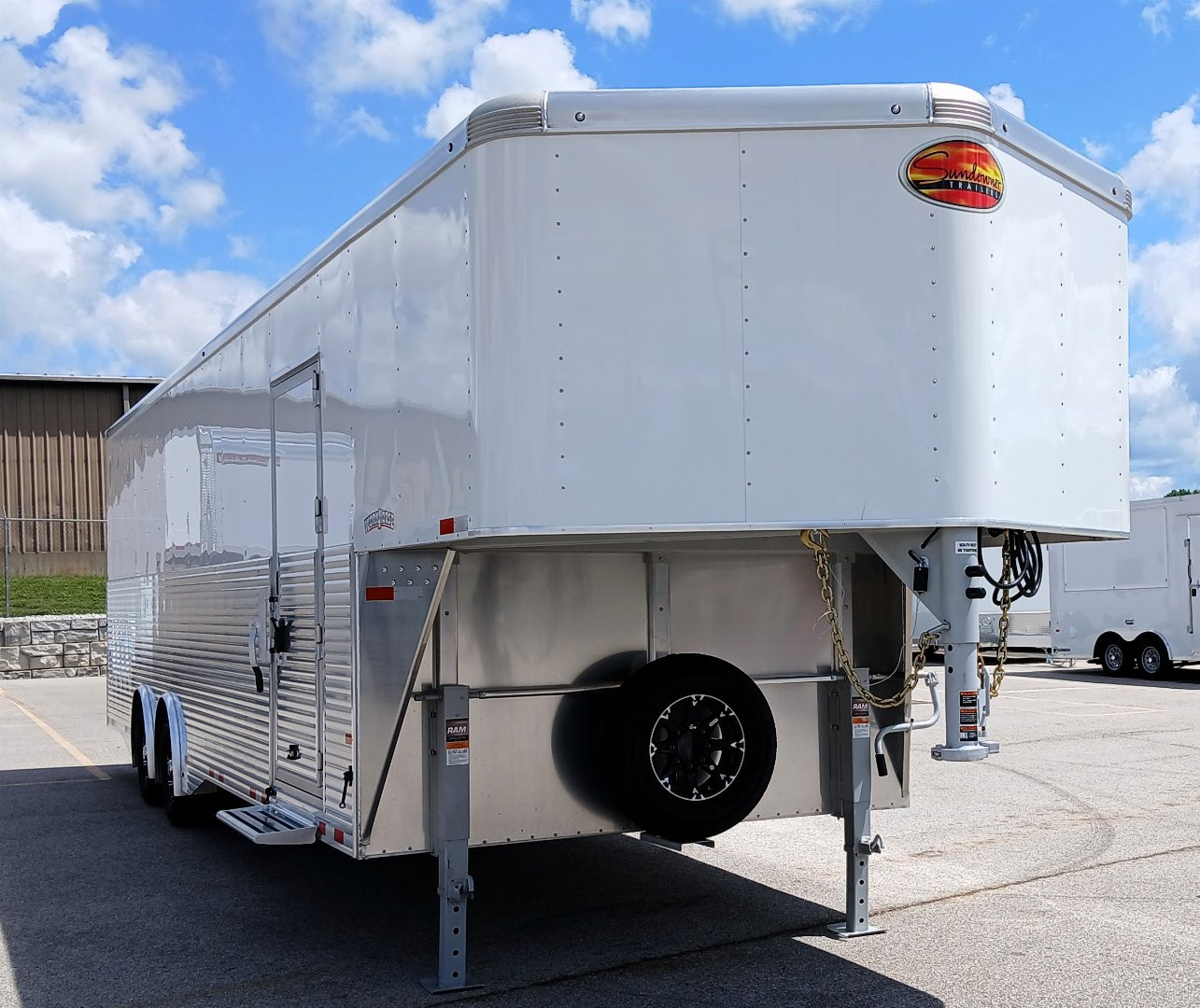 New Sundowner 8.5 x 36 Aluminum Gooseneck Enclosed Cargo Trailer, Extra Height