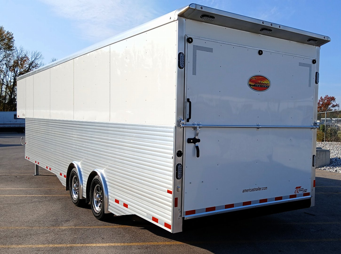New Sundowner 8.5 x 36 Aluminum Gooseneck Enclosed Cargo Trailer, Extra Height