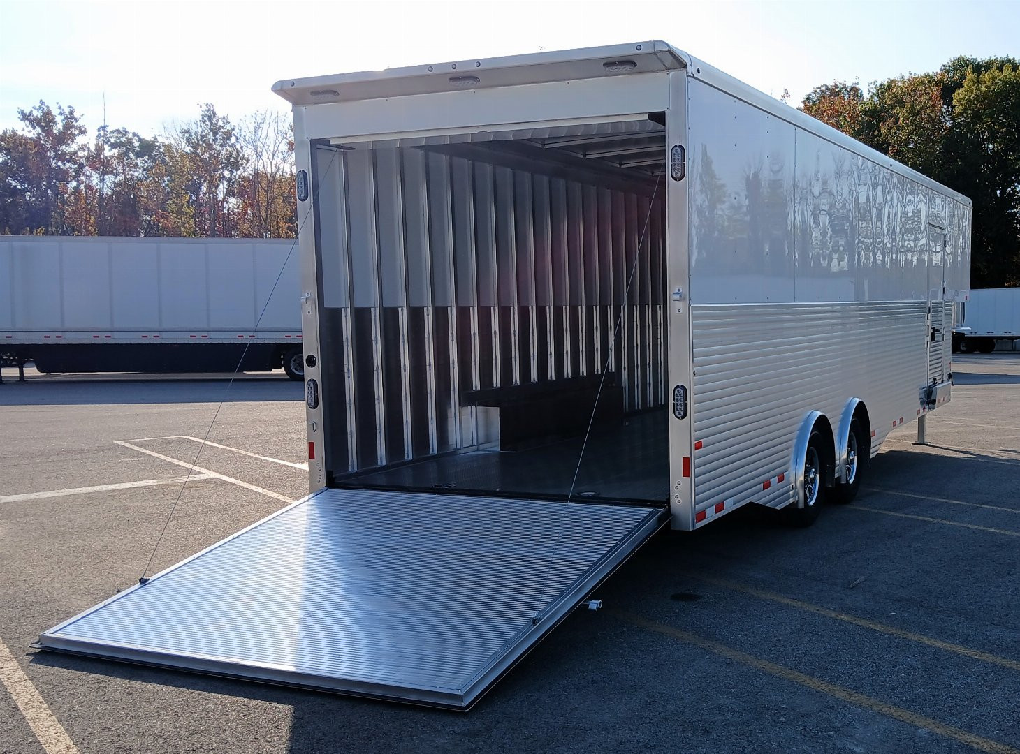 New Sundowner 8.5 x 36 Aluminum Gooseneck Enclosed Cargo Trailer, Extra Height
