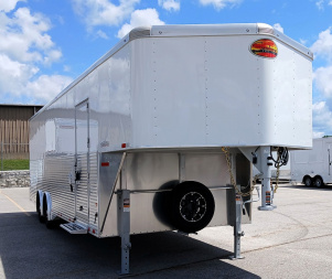 New Sundowner 8.5 x 36 Aluminum Gooseneck Enclosed Cargo Trailer, Extra Height