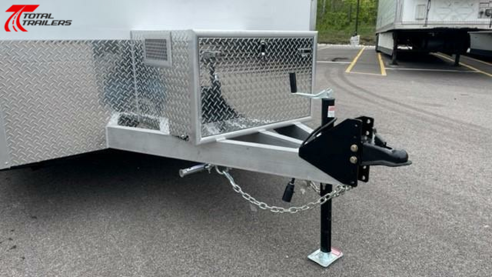 New Intech 8 X 12 Aluminum Fiber Optic Splicing Trailer w/ Generator