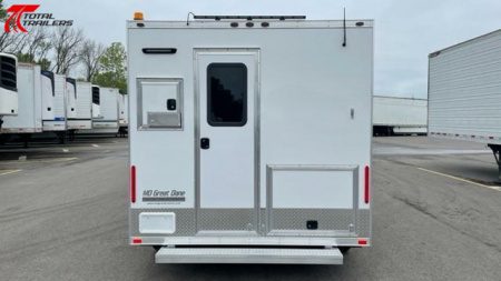 New Intech 8 X 12 Aluminum Fiber Optic Splicing Trailer w/ Generator