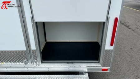 New Intech 8 X 12 Aluminum Fiber Optic Splicing Trailer w/ Generator