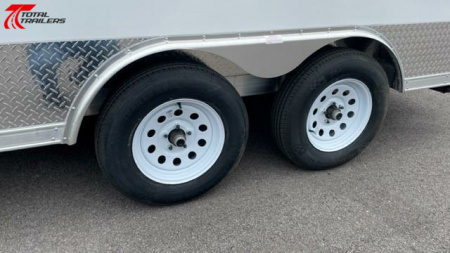 New Intech 8 X 12 Aluminum Fiber Optic Splicing Trailer w/ Generator