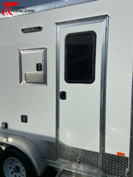 New Intech 7 X 12 Aluminum Fiber Optic Splicing Trailer
