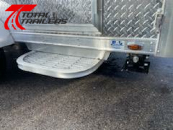 New Intech 7 X 12 Aluminum Fiber Optic Splicing Trailer