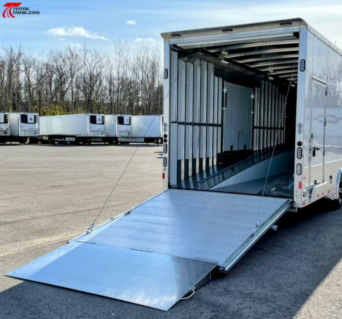 New Sundowner Trailers 3 Car Wedge 8.5 x 52 (25,900lb) GVWR 9'Tall, EOH Brakes, Aluminum Car Hauler