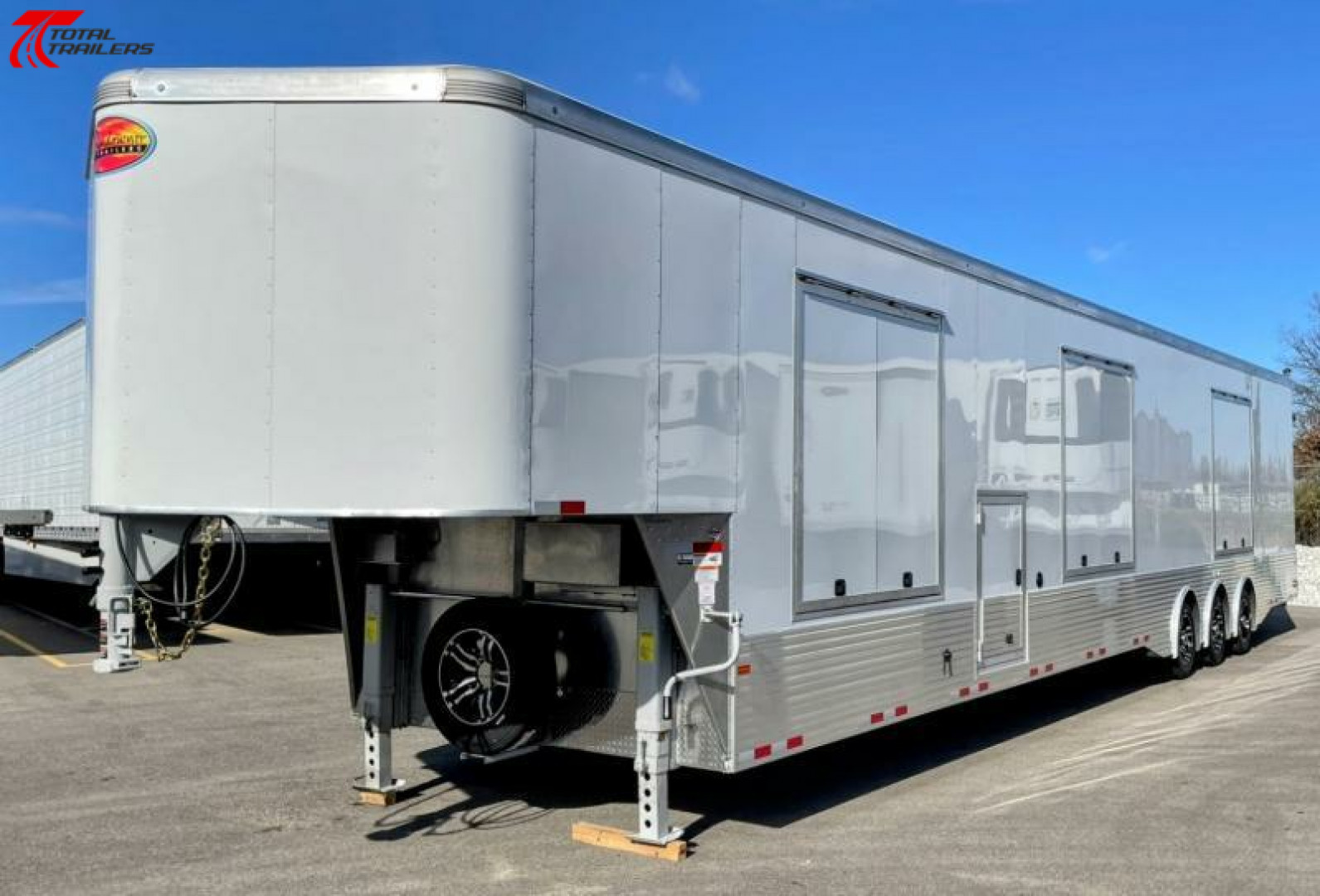 New Sundowner Trailers 3 Car Wedge 8.5 x 52 (25,900lb) GVWR 9'Tall, EOH Brakes, Aluminum Car Hauler