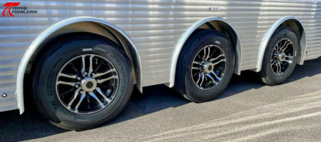 New Sundowner Trailers 3 Car Wedge 8.5 x 52 (25,900lb) GVWR 9'Tall, EOH Brakes, Aluminum Car Hauler