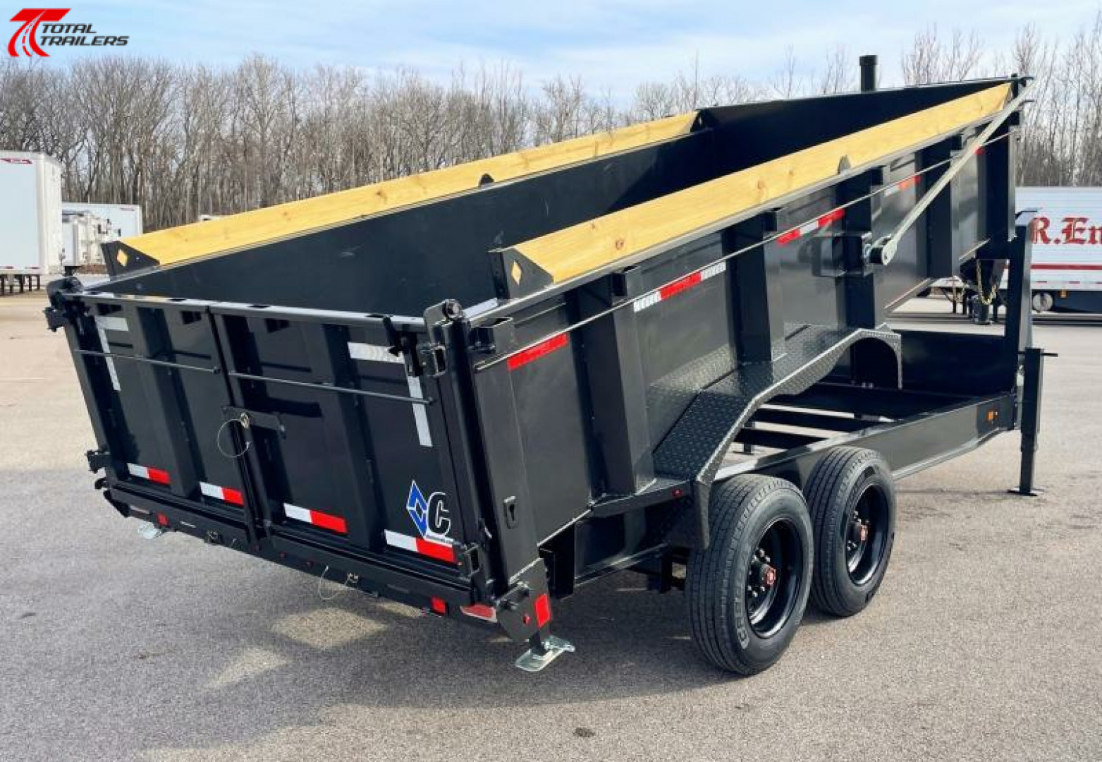 New Diamond C Trailers LPT 208 (18,000lb) GVWR GOOSENECK DUMP TRAILER