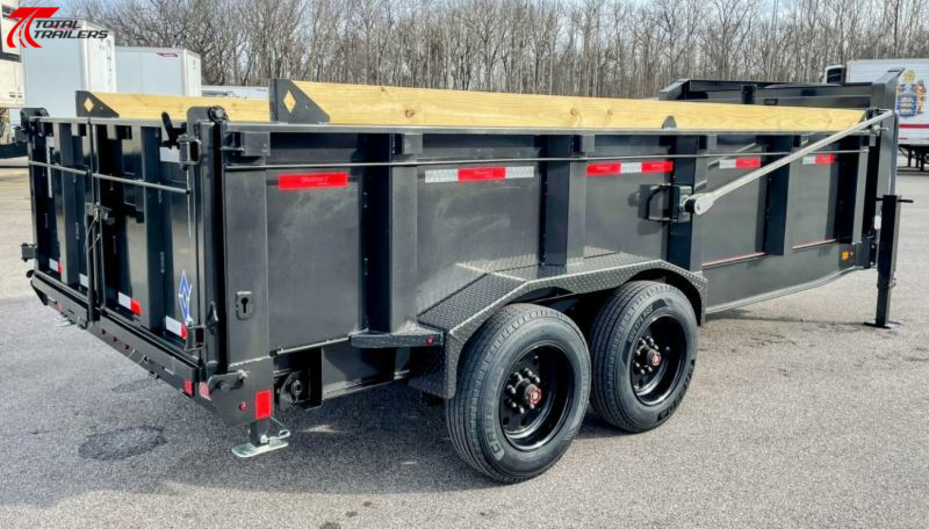 New Diamond C Trailers LPT 208 (18,000lb) GVWR GOOSENECK DUMP TRAILER