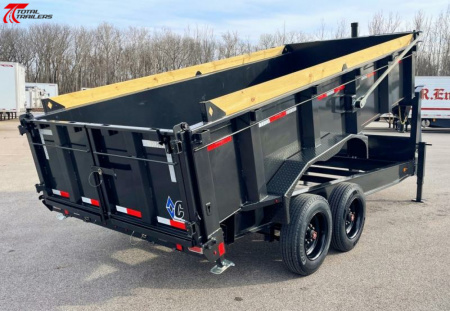 New Diamond C Trailers LPT 208 (18,000lb) GVWR GOOSENECK DUMP TRAILER