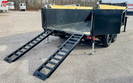 New Diamond C Trailers LPT 208 (18,000lb) GVWR GOOSENECK DUMP TRAILER