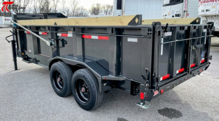 New Diamond C Trailers LPT 208 (18,000lb) GVWR GOOSENECK DUMP TRAILER