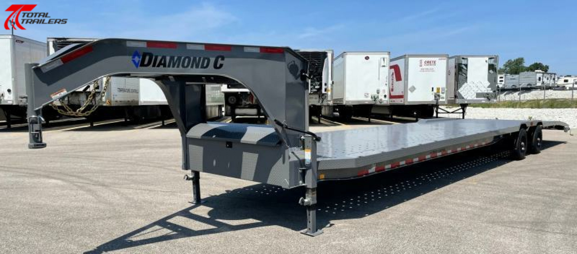 New Diamond C 44' Multi Vehicle Gooseneck Car Hauler Trailer MVC 210 GN 25,000LB