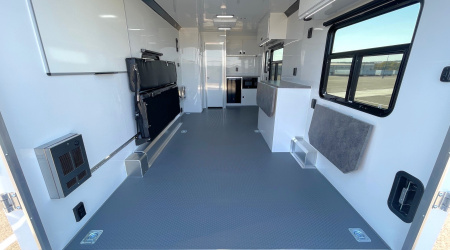 New 8.5 X 20 Office Trailer w/ Bathroom / 20' Command Trailer
