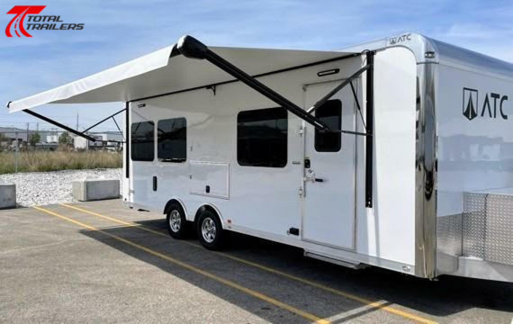 New 8.5 X 24 Office / Command Specialty Trailer