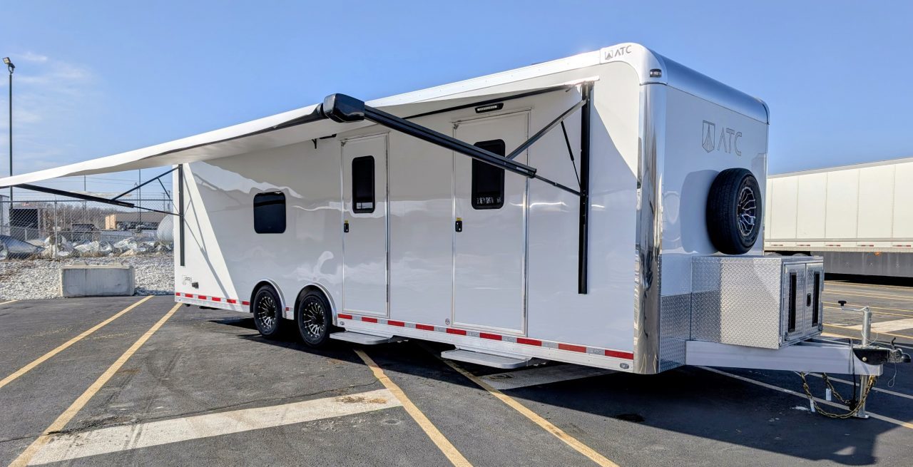 New 8.5 x 28 Front Office / Command / Medical Trailer