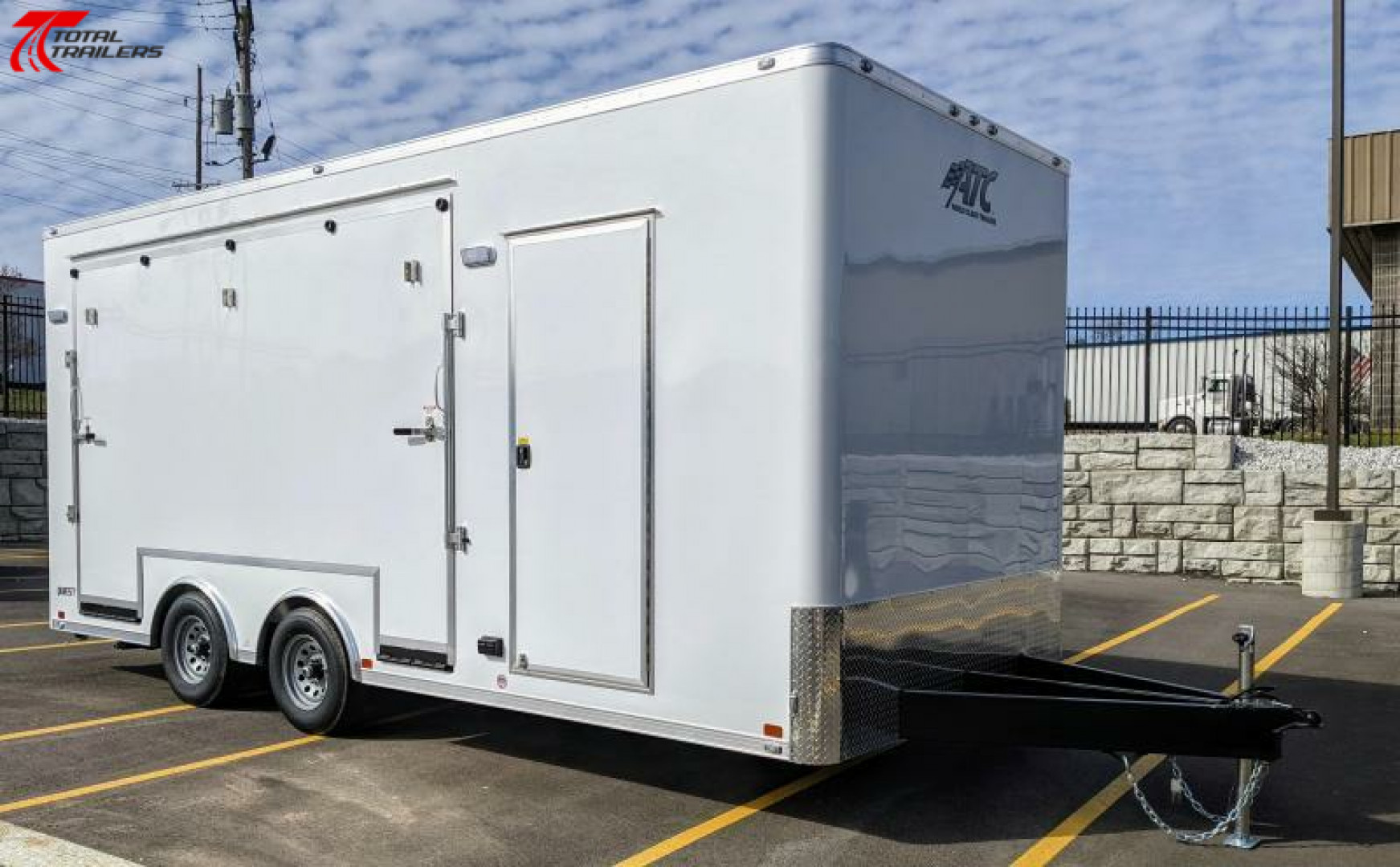 New 20' Mobile Marketing Base Stage Trailer