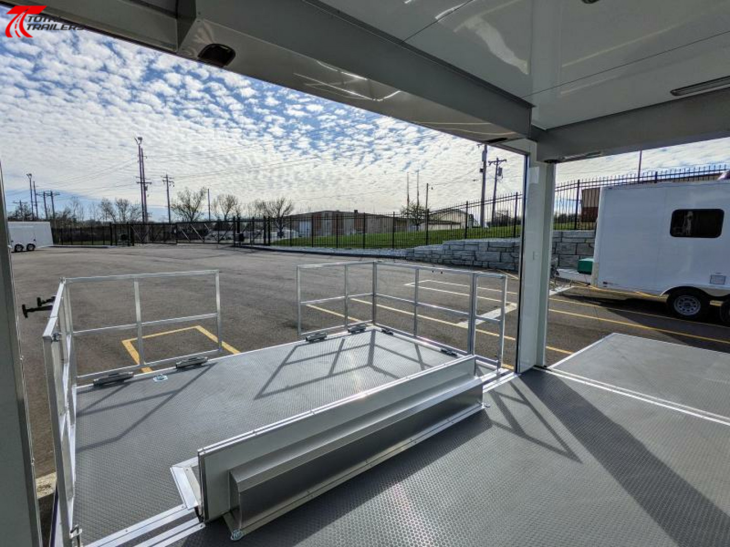 New 20' Mobile Marketing Base Stage Trailer