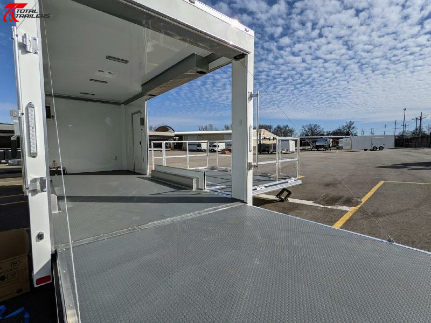 New 20' Mobile Marketing Base Stage Trailer