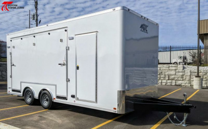 New 20' Mobile Marketing Base Stage Trailer