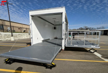 New 20' Mobile Marketing Base Stage Trailer