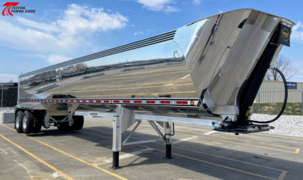 New MAC 40' Half Round Dump Semi Trailer for Sale
